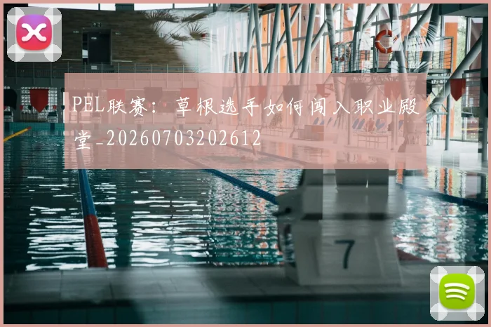 PEL联赛：草根选手如何闯入职业殿堂_20260703202612